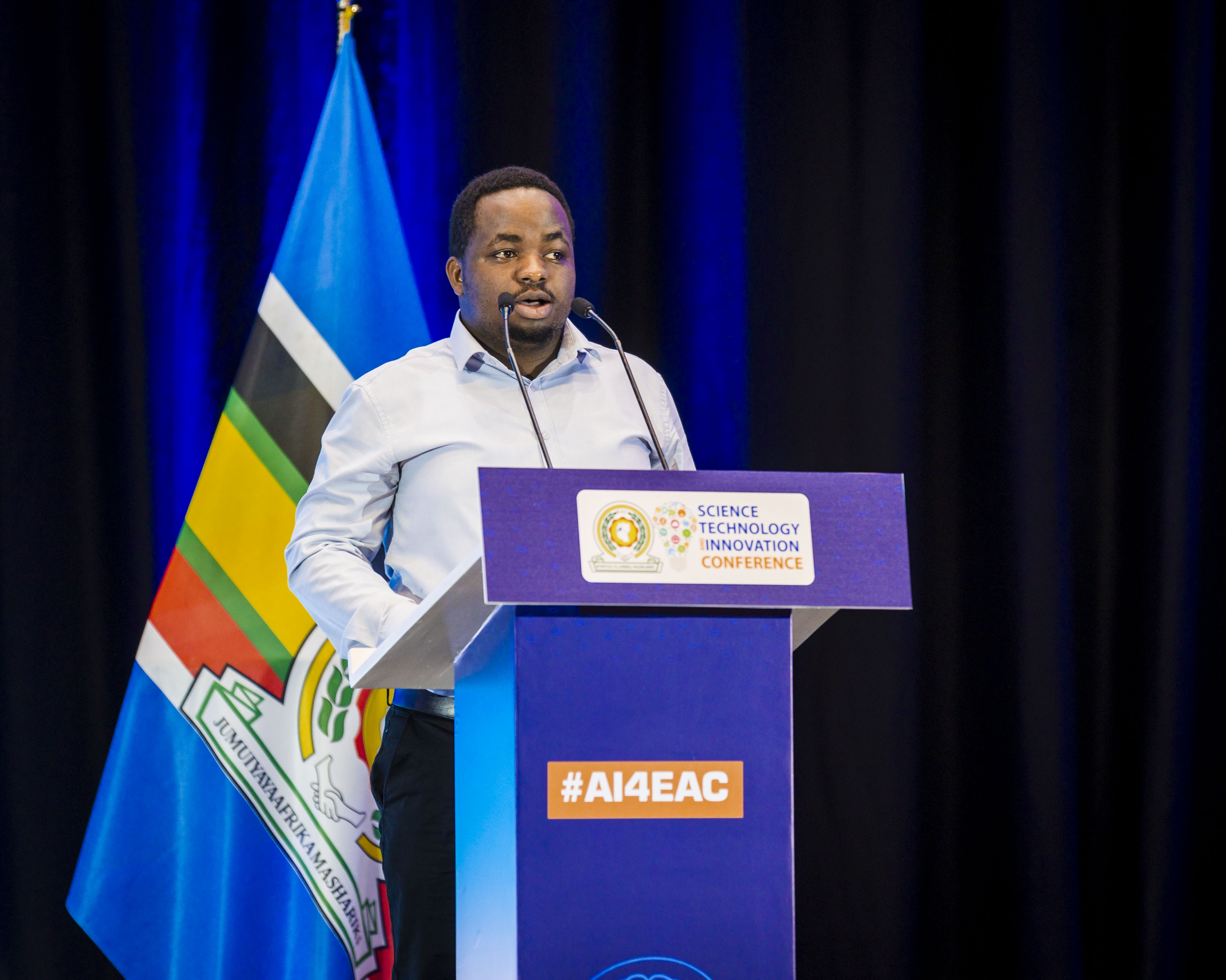 Tanzanian Innovator Luqman Yusuph Earns Regional Recognition at EAC Premier AI Conference
